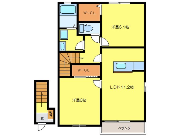 ユニゾンの物件間取画像